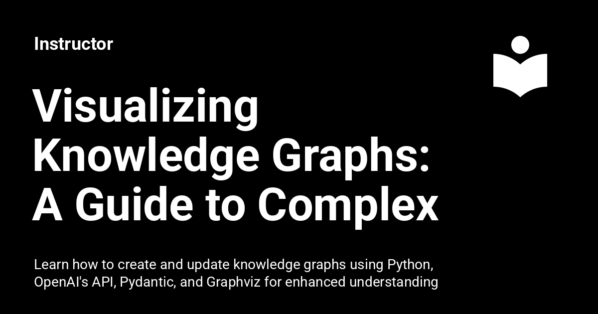 Visualizing Knowledge Graphs A Guide To Complex Topics Instructor Visualizing Knowledge Graphs A Guide To Complex Topics Instructor